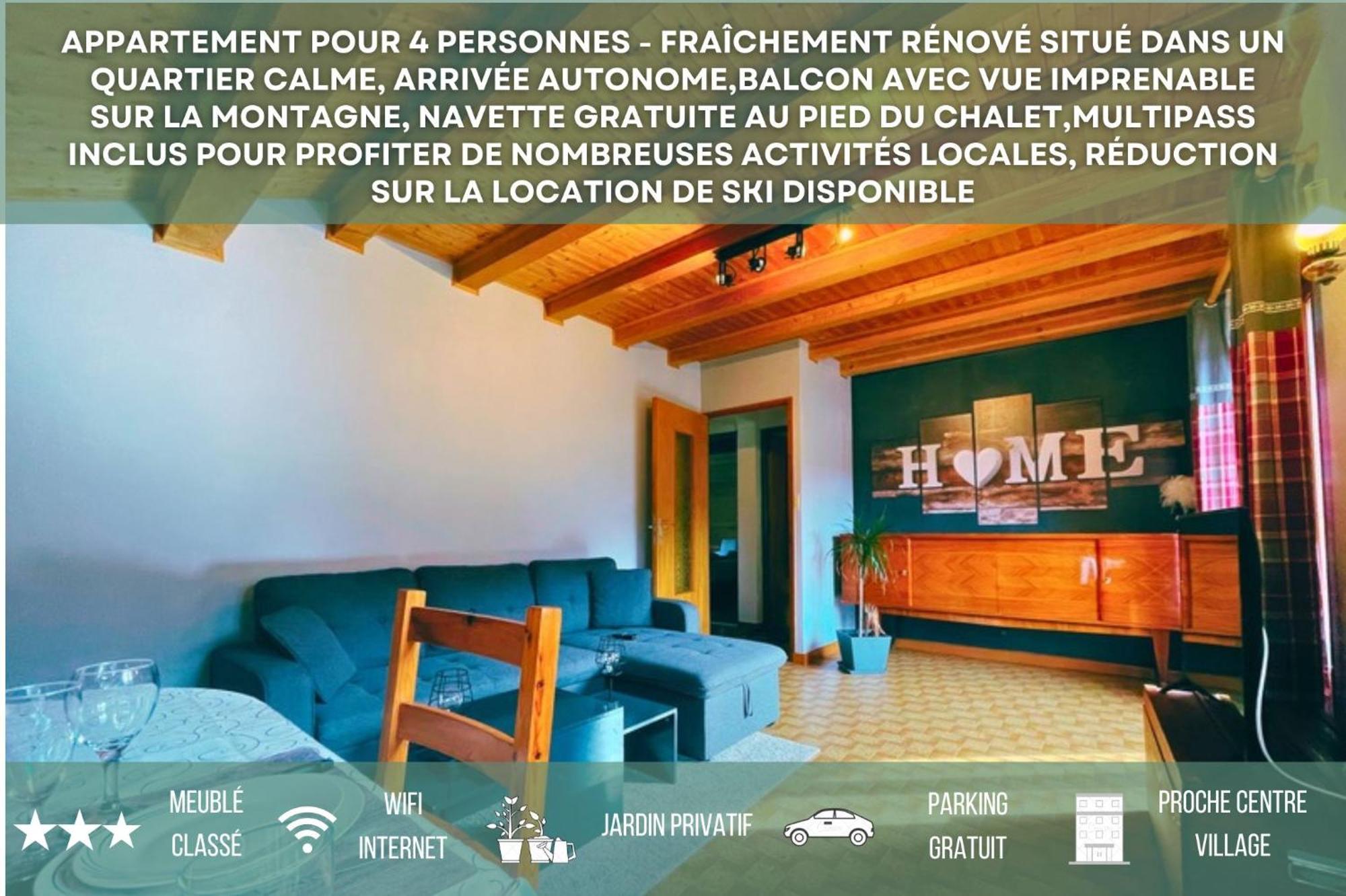 Chalet Chez Gaby 2 - Vue Imprenable Au Calme - Proche Du Centre Морзін Екстер'єр фото