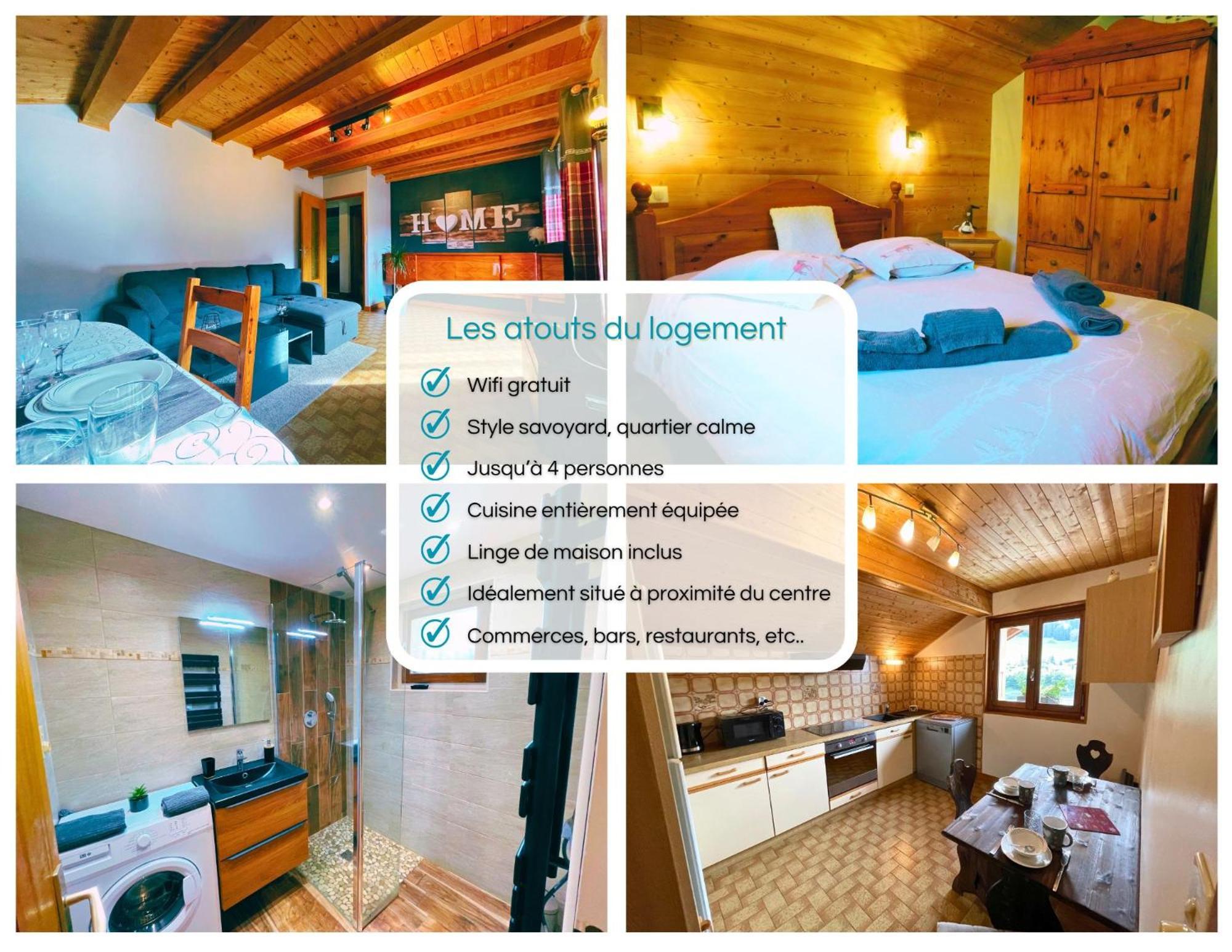 Chalet Chez Gaby 2 - Vue Imprenable Au Calme - Proche Du Centre Морзін Екстер'єр фото